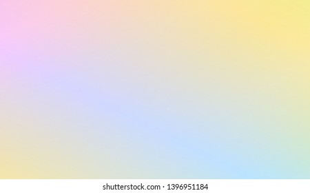 Abstract Blurred Gradient Background. For Bright Website Banner, Invitation Card, Scree Wallpaper. Vector Illustration