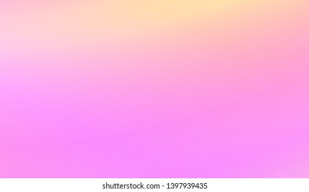 Abstract Blurred Gradient Background. For Bright Website Banner, Invitation Card, Scree Wallpaper. Vector Illustration