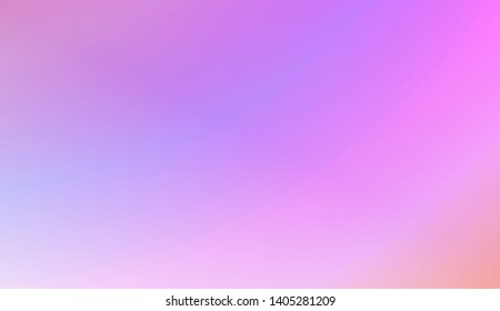 Abstract Blurred Gradient Background. For Bright Website Banner, Invitation Card, Scree Wallpaper. Vector Illustration
