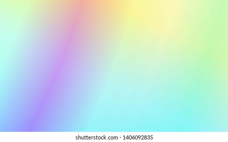 Abstract Blurred Gradient Background. For Bright Website Banner, Invitation Card, Scree Wallpaper. Vector Illustration