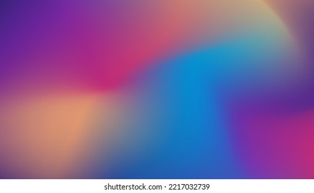 Abstract blurred gradient background with bright colors. Colorful smooth illustrations, for your graphic design, template, wallpaper, banner, poster or website