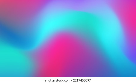 Abstract blurred gradient background with bright colors. Colorful smooth illustrations, for your graphic design, template, wallpaper, banner, poster or website