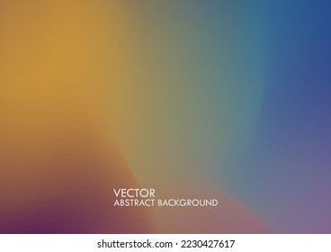 Abstract blurred gradient background in bright rainbow colors. Colorful smooth banner template.