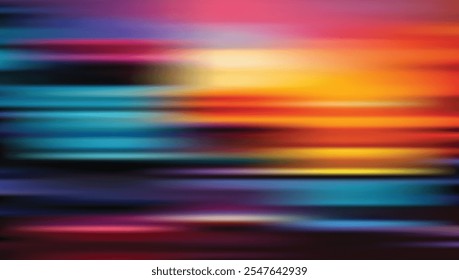 Abstract blurred gradient background in bright colors. Colorful smooth