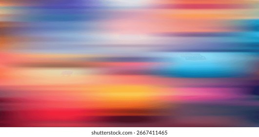 Abstract blurred gradient background with bright colorful tones, smooth transitions, perfect for creative designs, posters, templates, and presentations.