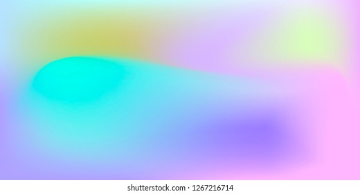 Abstract blurred gradient background. Colorful template for  wallpaper, banner, flyer. Easy editable, empty copyspace for text logo and design