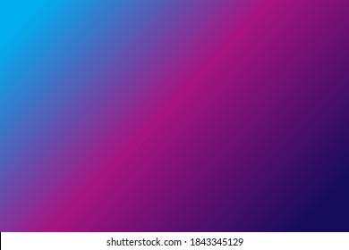 Abstract blurred gradient background. Colorful smooth banner template. Mesh backdrop with bright colors. Vector illustration