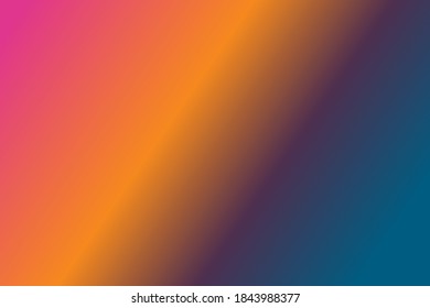 Abstract blurred gradient background. Colorful smooth banner template. Mesh backdrop with bright colors. Vector illustration