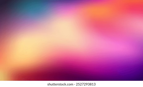 Fondo Abstractas de degradado borroso con tonos coloridos