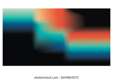 Fondo de degradado borroso Abstractas - efecto de desenfoque de movimiento colorido