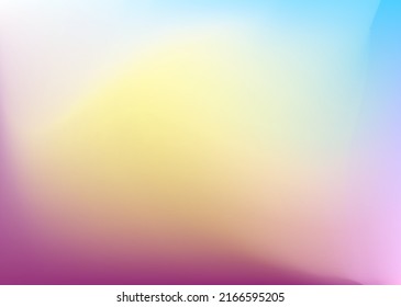 Abstract blurred gradient background. Creative modern vector illustration. Holographic spectrum for the cover. Multicolored tones