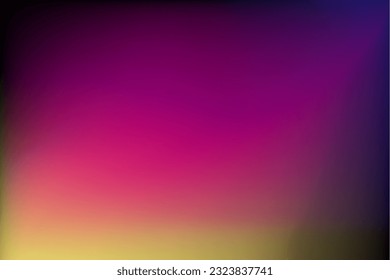 Abstract blurred gradient background. Creative modern concept, vector illustration. Holographic spectrum for cover.