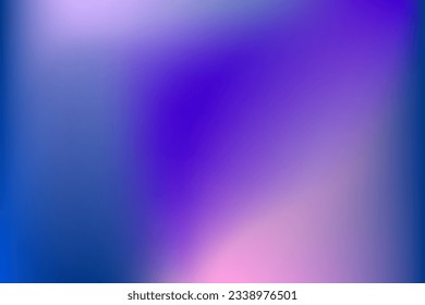 Abstract blurred gradient background. Creative modern concept, vector illustration. Holographic spectrum for cover.