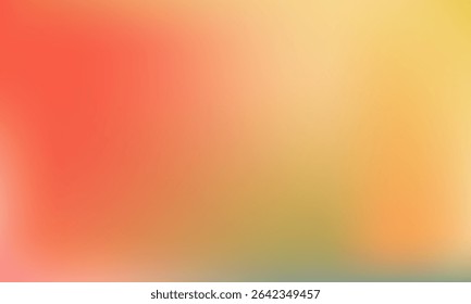 Fundo de gradiente borrado abstrato em tons suaves. Plano de fundo vetorial para designs minimalistas, apresentações de produtos, modelos da Web, materiais de marca e modelos digitais