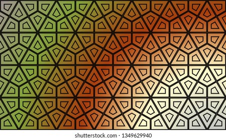 Abstract Blurred Gradient Background With Light. For Abstract Modern Screen Design For Mobile App. Vector Illustration.