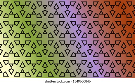 Abstract Blurred Gradient Background With Light. For Abstract Modern Screen Design For Mobile App. Vector Illustration.