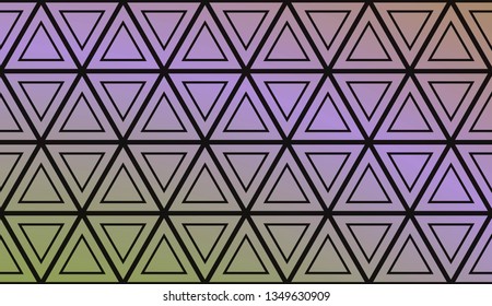 Abstract Blurred Gradient Background With Light. For Abstract Modern Screen Design For Mobile App. Vector Illustration.
