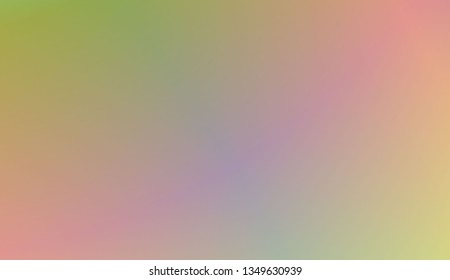 Abstract Blurred Gradient Background With Light. For Greeting Card, Brochure, Banner Calendar. Vector Illustration