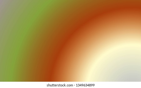 Abstract Blurred Gradient Background With Light. For Abstract Modern Screen Design For Mobile App. Vector Illustration.