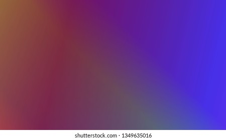 Abstract Blurred Gradient Background With Light. For Greeting Card, Brochure, Banner Calendar. Vector Illustration