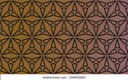 Abstract Blurred Gradient Background With Light. For Abstract Modern Screen Design For Mobile App. Vector Illustration.