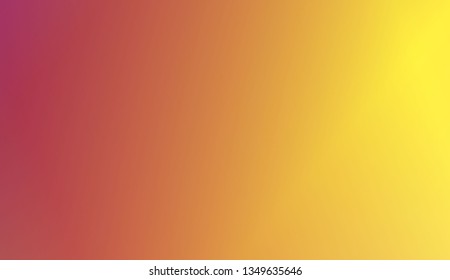 Abstract Blurred Gradient Background With Light. For Greeting Card, Brochure, Banner Calendar. Vector Illustration