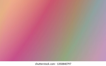 Abstract Blurred Gradient Background With Light. For Greeting Card, Brochure, Banner Calendar. Vector Illustration