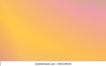 Abstract Blurred Gradient Background With Light. For Greeting Card, Brochure, Banner Calendar. Vector Illustration