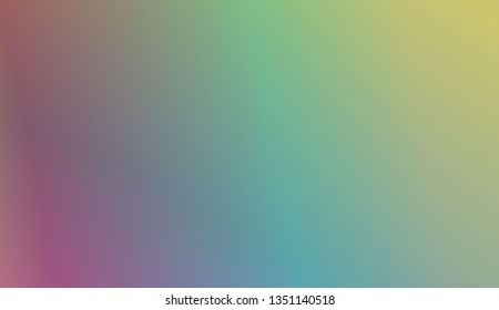Abstract Blurred Gradient Background With Light. For Greeting Card, Brochure, Banner Calendar. Vector Illustration
