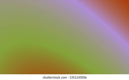 Abstract Blurred Gradient Background With Light. For Abstract Modern Screen Design For Mobile App. Vector Illustration.