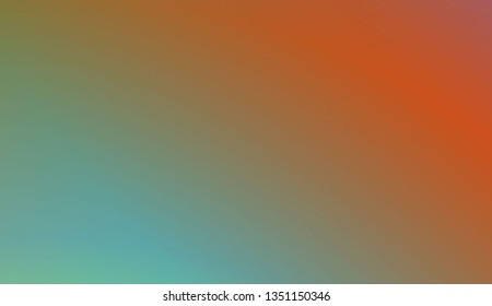 Abstract Blurred Gradient Background With Light. For Greeting Card, Brochure, Banner Calendar. Vector Illustration