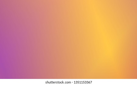 Abstract Blurred Gradient Background With Light. For Greeting Card, Brochure, Banner Calendar. Vector Illustration