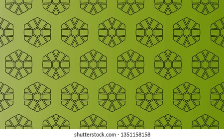 Abstract Blurred Gradient Background With Light. For Abstract Modern Screen Design For Mobile App. Vector Illustration.
