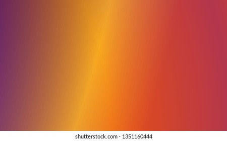 Abstract Blurred Gradient Background With Light. For Greeting Card, Brochure, Banner Calendar. Vector Illustration