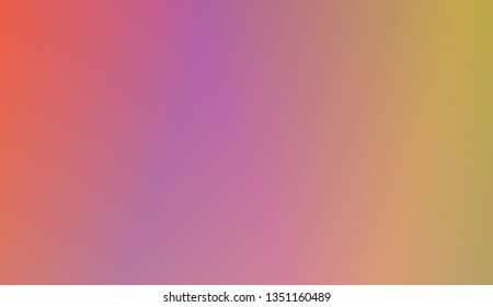 Abstract Blurred Gradient Background With Light. For Greeting Card, Brochure, Banner Calendar. Vector Illustration