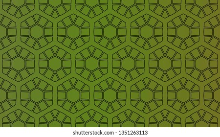 Abstract Blurred Gradient Background With Light. For Abstract Modern Screen Design For Mobile App. Vector Illustration.