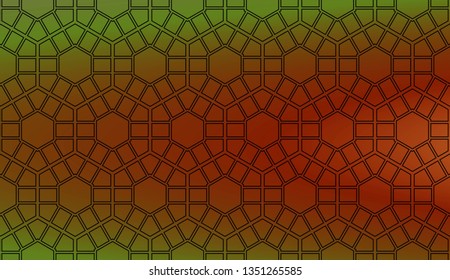 Abstract Blurred Gradient Background With Light. For Abstract Modern Screen Design For Mobile App. Vector Illustration.