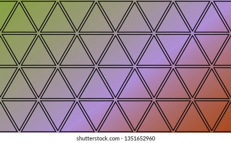 Abstract Blurred Gradient Background With Light. For Abstract Modern Screen Design For Mobile App. Vector Illustration.