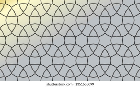 Abstract Blurred Gradient Background With Light. For Abstract Modern Screen Design For Mobile App. Vector Illustration.