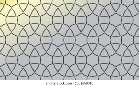 Abstract Blurred Gradient Background With Light. For Abstract Modern Screen Design For Mobile App. Vector Illustration.