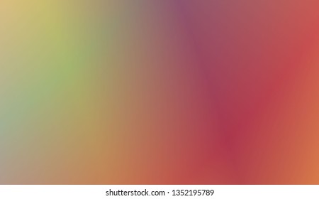 Abstract Blurred Gradient Background With Light. For Greeting Card, Brochure, Banner Calendar. Vector Illustration
