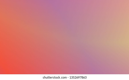 Abstract Blurred Gradient Background With Light. For Greeting Card, Brochure, Banner Calendar. Vector Illustration