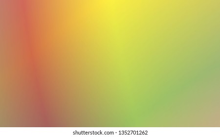 Abstract Blurred Gradient Background With Light. For Greeting Card, Brochure, Banner Calendar. Vector Illustration