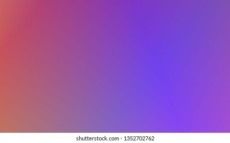 Abstract Blurred Gradient Background With Light. For Greeting Card, Brochure, Banner Calendar. Vector Illustration