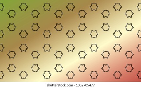 Abstract Blurred Gradient Background With Light. For Abstract Modern Screen Design For Mobile App. Vector Illustration.