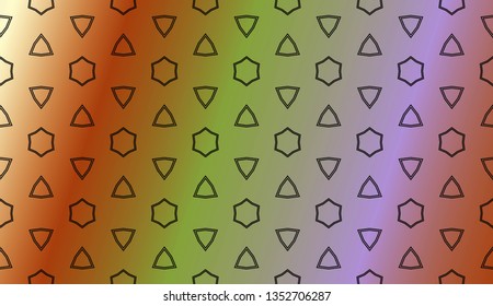 Abstract Blurred Gradient Background With Light. For Abstract Modern Screen Design For Mobile App. Vector Illustration.