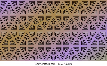 Abstract Blurred Gradient Background With Light. For Abstract Modern Screen Design For Mobile App. Vector Illustration.