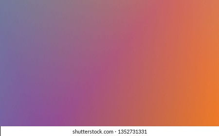 Abstract Blurred Gradient Background With Light. For Greeting Card, Brochure, Banner Calendar. Vector Illustration