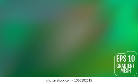 Abstract blurred gradient background with light. Nature backdrop. Vector illustration. Ecology concept for your graphic design, banner or poster 