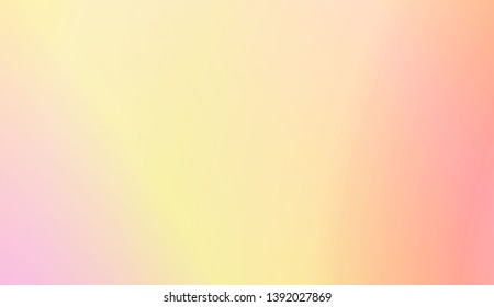 Abstract Blurred Gradient Background With Light. For Greeting Card, Brochure, Banner Calendar. Vector Illustration